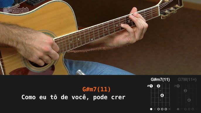 Cifra da Música Fico Assim Sem Você em Poucos Minutos #violao