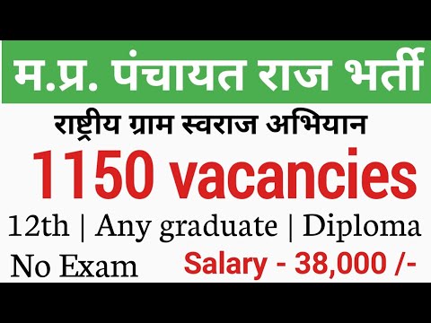 MP panchayat Raj bharti 2021 | cedmap vacancy 2021 | cedmap Bhopal vacancy | cedmap recruitment |