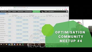 Opturion Optimisation Community Meetup #4