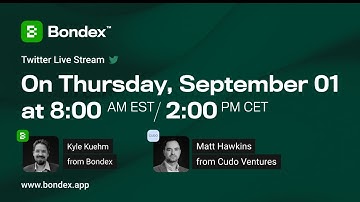 Cudo Ventures X Bondex - The Web3 Movement in The Talent Space