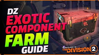How to Farm the DZ for Exotic Components Guide - The Division 2