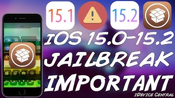 iOS 15.2 / 15.1 / 15.0 JAILBREAK Info: IMPORTANT Thing To Do Before Unc0ver Gets Updated!