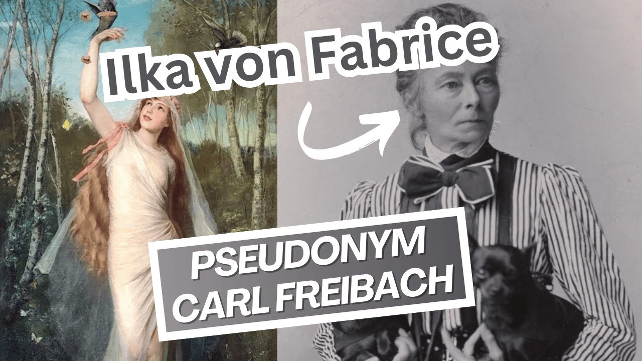 ИЛЬКА ФОН ФАБРИЦ: Псевдоним Карл Фрейбах: дворянство, искусство и утраченные шедевры ✨