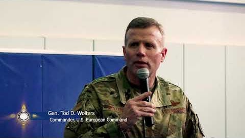 General Tod D. Wolters EUCOM Theater Priority #1 (2019) 🇺🇸