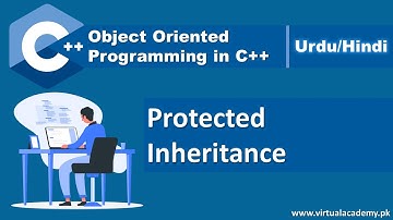 Protected Inheritance in C++ | Object Oriented Programming in Urdu/Hindi
