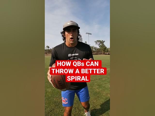 How QBs Can Throw A PERFECT Spiral