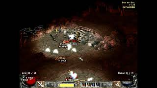 Famous Diablo 2 Hardcore Hell Run 6 ( Sorceress ), Part 1 ( Normal ) Wealth