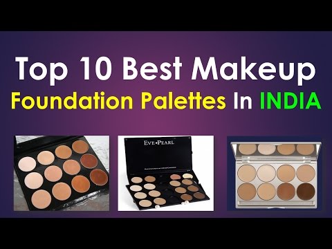 Video: Top 10 Foundationpaletten Beschikbaar In India