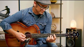 Taylor PS24ce-K Master-Grade Koa Ltd Ed Grand Auditorium Acoustic-Electric Guitar | Andy Powers Demo