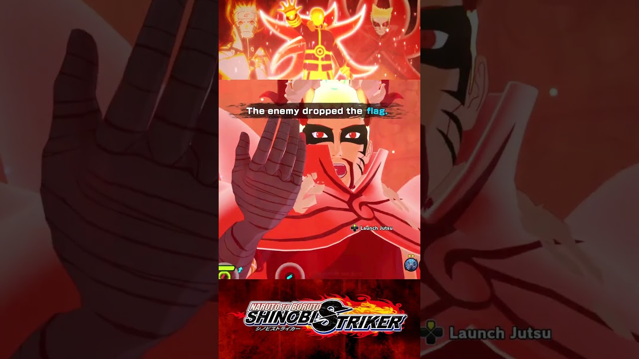 Combining Kurama Link Mode + Baryon Mode in Shinobi Striker