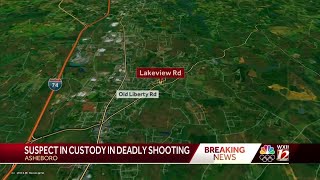 Suspect in deadly Asheboro shooting taken into custody after stand-off