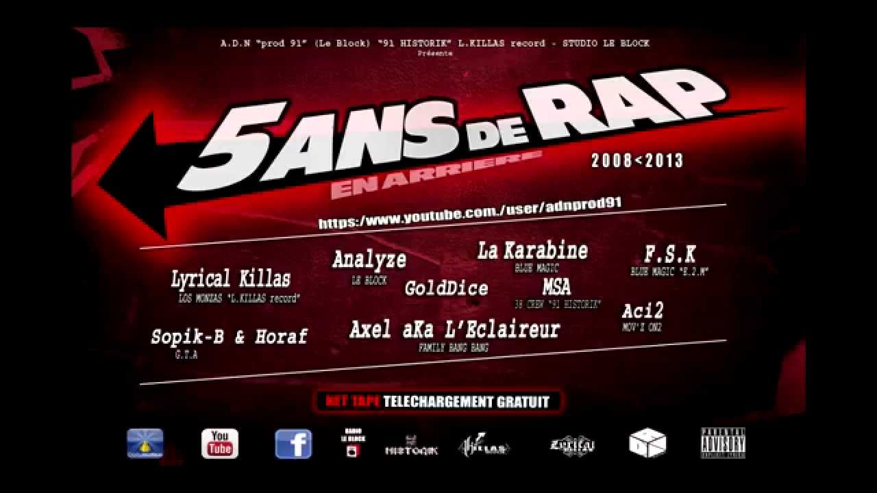 Net Tape _ 5 ANS DE RAP EN ARRIERE  _ 006 _ FAT FEAT / SOPIK-B (G.T.A) & HORAF / 2011