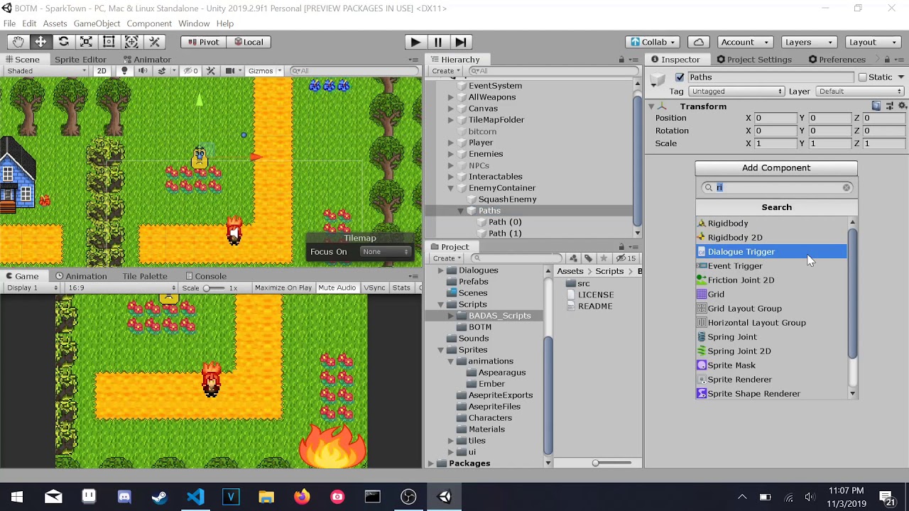 Unity2D EnemyAI Tutorial - YouTube
