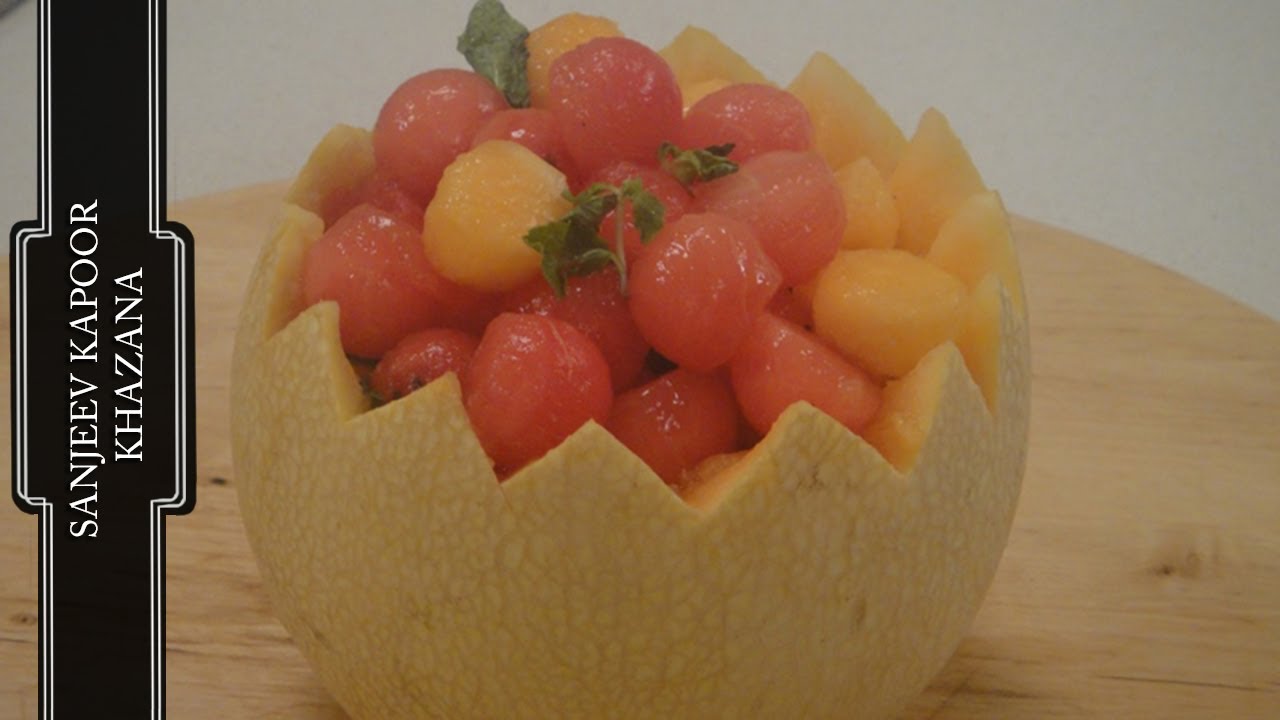 Chilled Melon Ball Salad