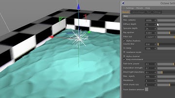 OctaneRender For Cinema 4D Lesson 10.3: Rendering Underwater Effects