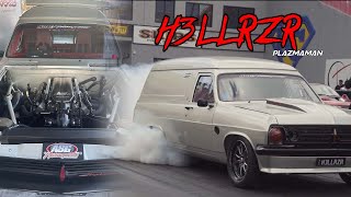 H3LLRZR - Twin Turbo LS Holden Panel Van