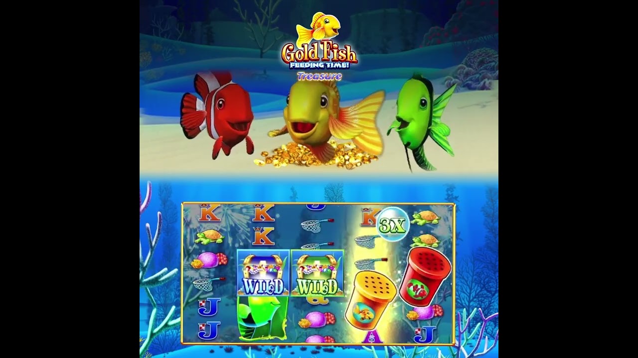 Gold Fish Feeding Time: Treasure | Gold Fish Casino Slots - 1:1