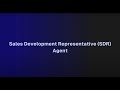 Sales Development Representative Agent