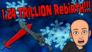 1.24 Trillion Rebirth!!! | Pro to Noob to Pro  | Giant Simulator | Roblox