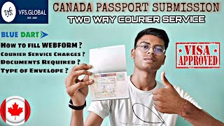 HOW TO SEND PASSPORT FOR CANADA VISA STAMPING IN 2022 | PASSPORT STAMPING FOR CANADA STUDENT VISA