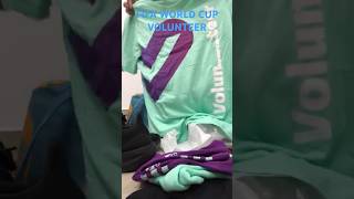 FIFA Volunteer kit Unboxing #fifa #qatarworldcup #qatar #volunteer #worldcup #football #adidas