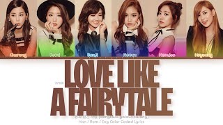 APINK (에이핑크) 동화 같은 사랑 (Love Like A Fairytale) Color Coded Lyrics (Han/Rom/Eng)