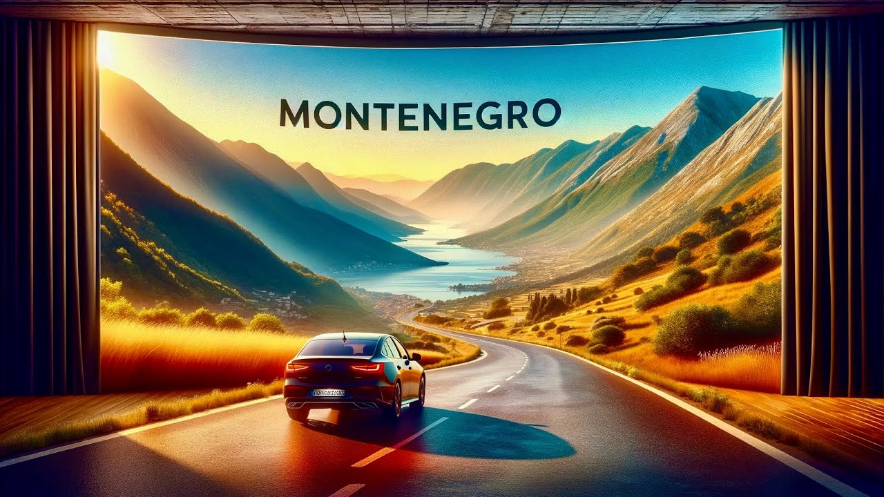 Driving Montenegro|Budva-Podgorica 4k |Черногорие