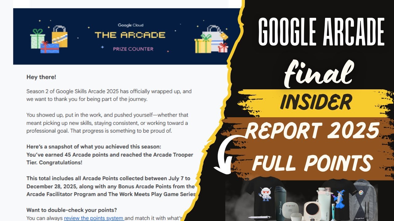 Финальная рассылка для инсайдеров о втором сезоне Google Arcade || Призовой фонд второго сезона A...