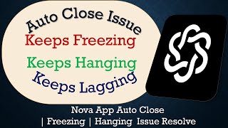 How to Solve Nova App Auto Close | Keeps Freezing | Not Responding Issue Solve on Android screenshot 4