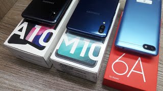 Redmi 6a vs Galaxy M10 vs Galaxy A10 - Which Should You Buy ?