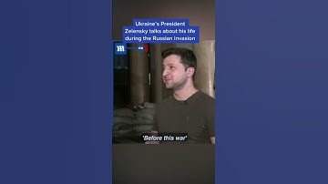 Ukraine: Zelensky on life during Russia