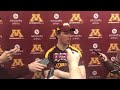 Eric Schierhorn after shutting out MSU 4 0