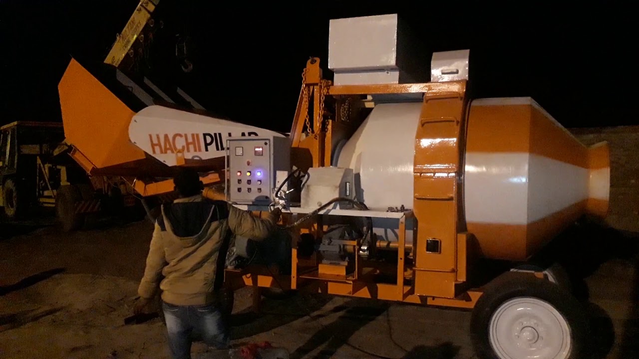 Mobile Concrete Batching Plant Model HRM