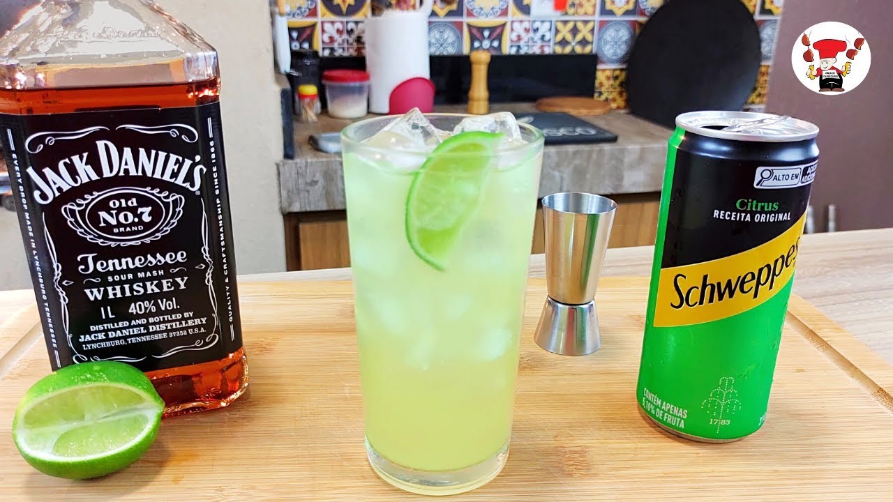 Como Fazer Jack Citrus Drink Perfeito com Jack Daniels Whiskey - YouTube