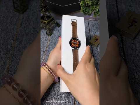 ⌚ Round Display Smartwatch Unboxing | Classic Shape, Cutting-Edge Tech #shorts