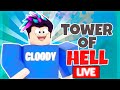 🔴 ROBLOX TOWER OF HELL LIVE