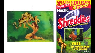 Shreddies Tarzan 3D Movie Card (1999)