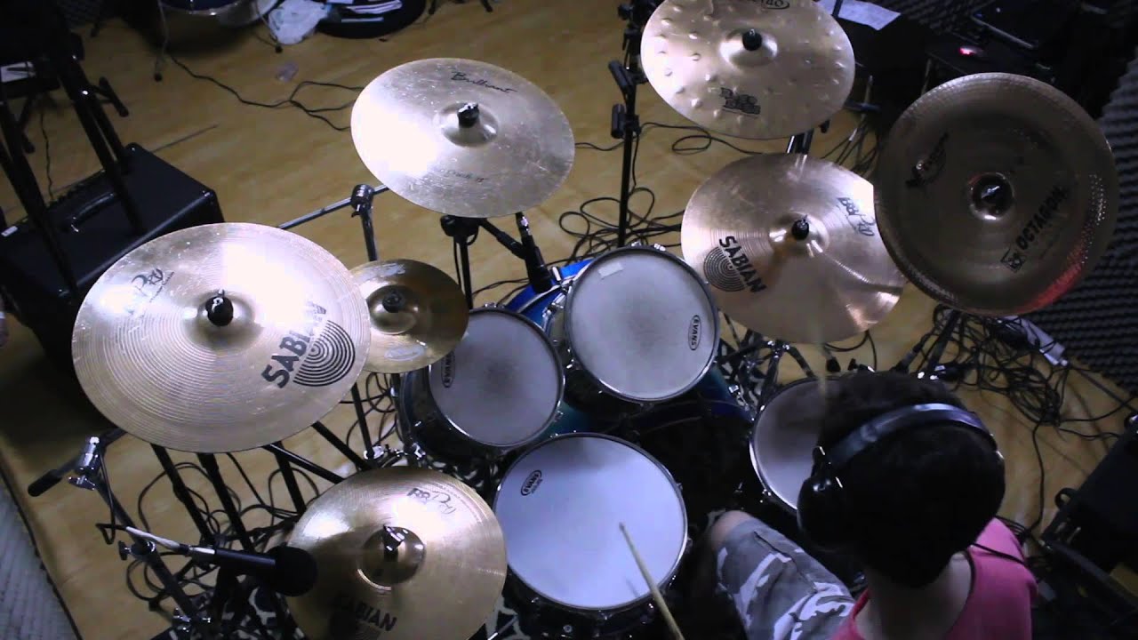 RED HOT CHILI PEPPERS "AROUND THE WORLD" DRUM COVER BY JONATHAN BUENO YouTube