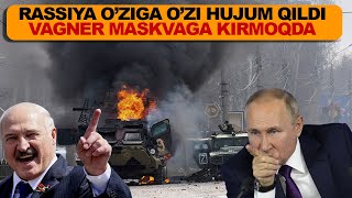 HOZIRGINA RASSIYAGA VAGNER Kirib Kelishiga Oz Qoldi  RASSIYA Bugun Hal Bo'ladi