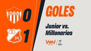 Junior vs. Millonarios (goals) | Liga BetPlay Dimayor 2026-2 | Matchday 2