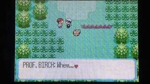 Pokemon Ruby walkthrough ep 1 - getting started