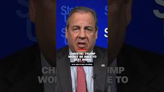 Christie: Trump won’t be able to beat Biden