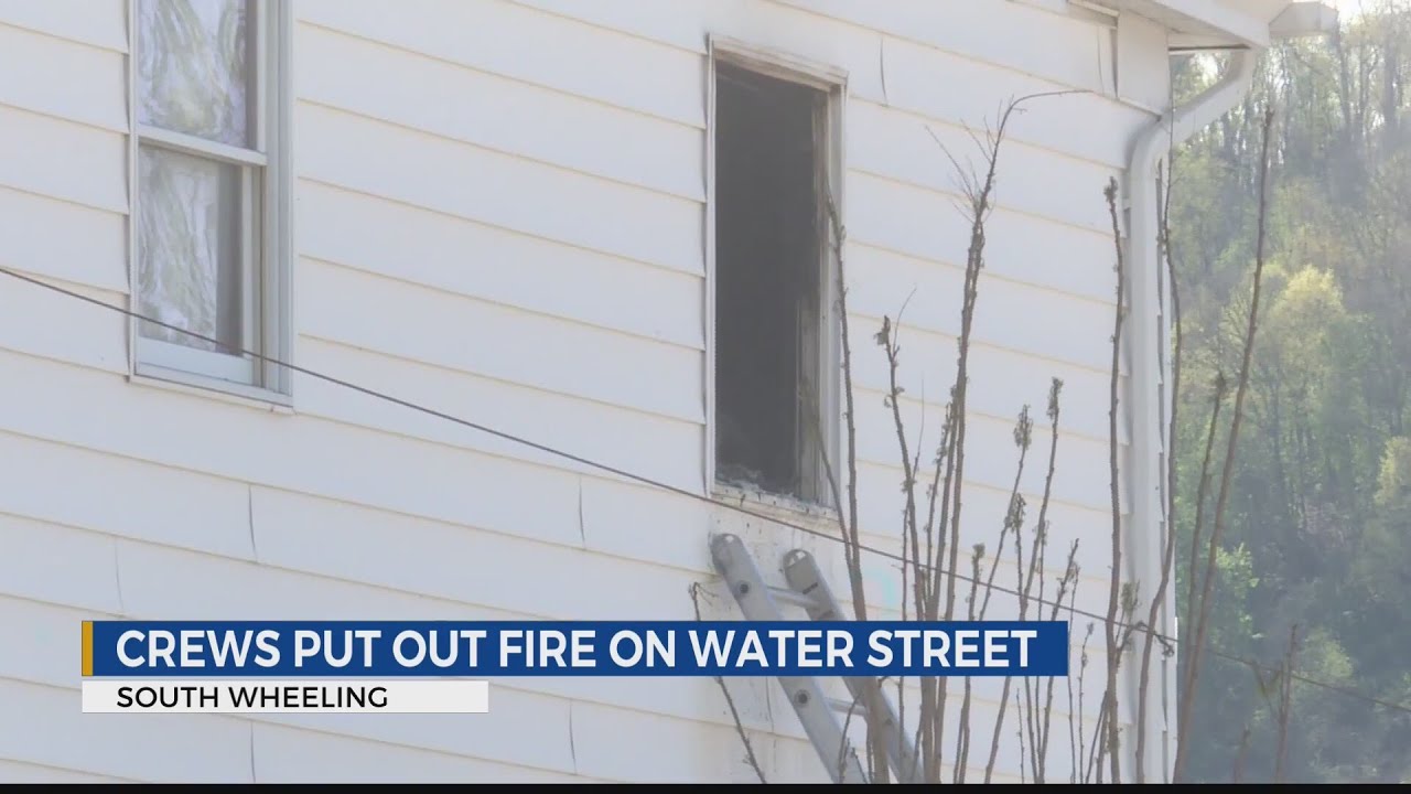 Crews put out fire in South Wheeling - YouTube