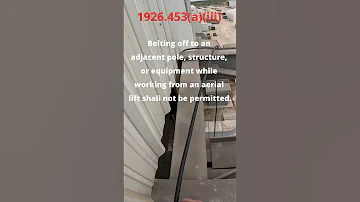 OSHA 1926 453b2iii Construction Safety OSHA Industrial Work Manlift Hardwork Hardhat 