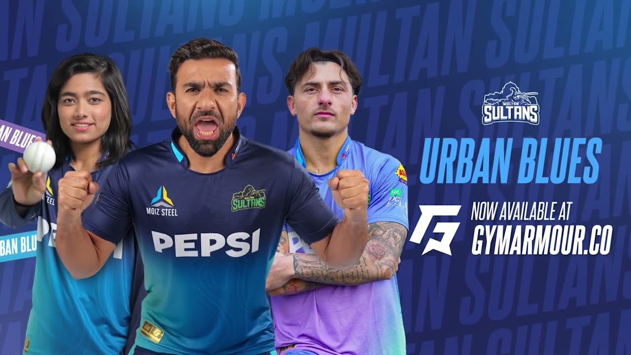 Urban Blues | Multan Sultans Home & Away Kit 2024