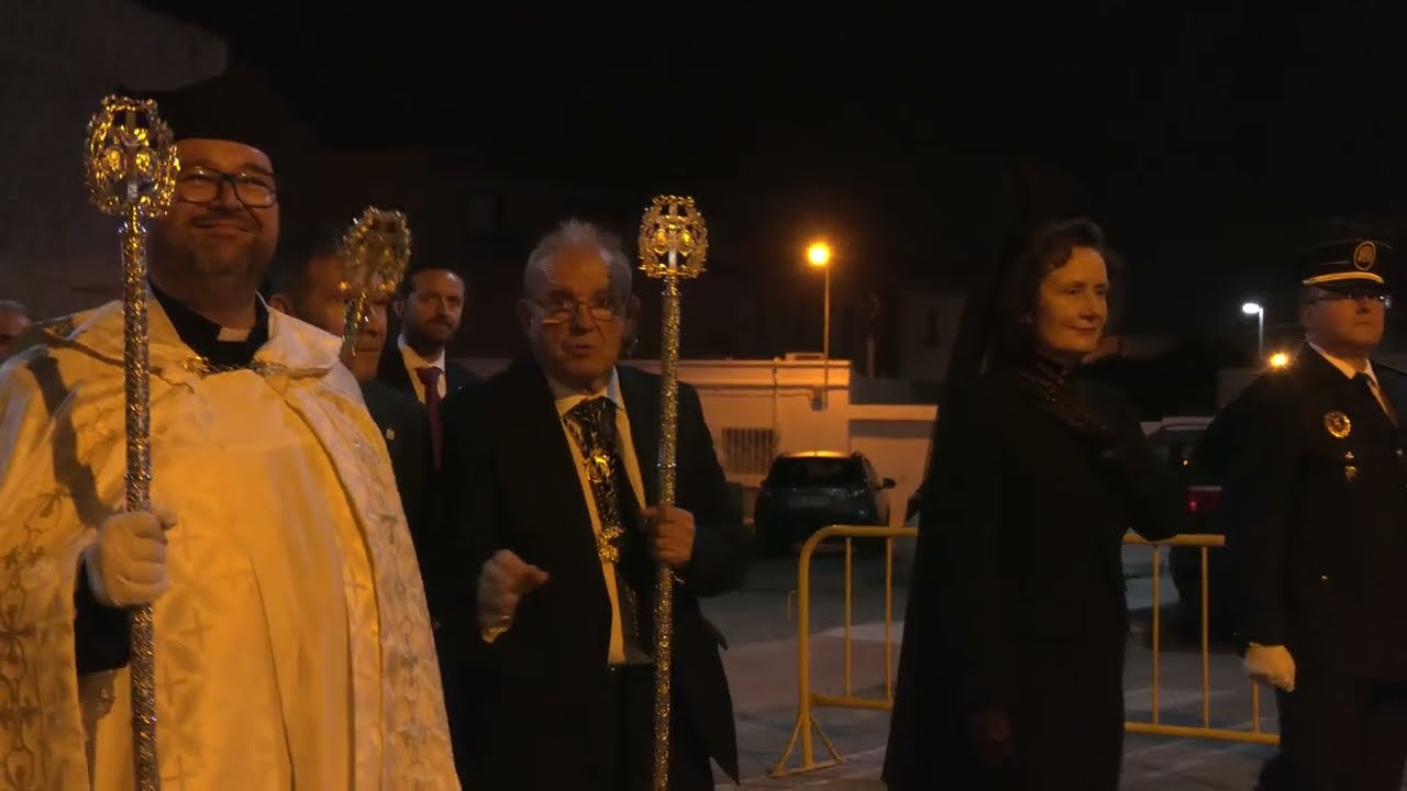 Semana Santa 2025. Jueves Santo. Stmo. Cristo de la Paz y Nuestra Sra. de los Dolores, de La Gangosa