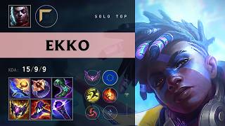 Ekko Top vs Malphite - EUW Master Patch 26.15