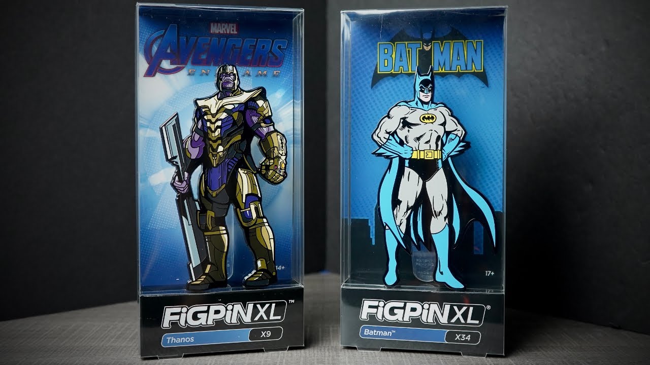 Figpin Thanos & Figpin Batman