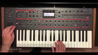 Dsi Pro-2 Duran Duran - Save a prayer synth riff step by step.