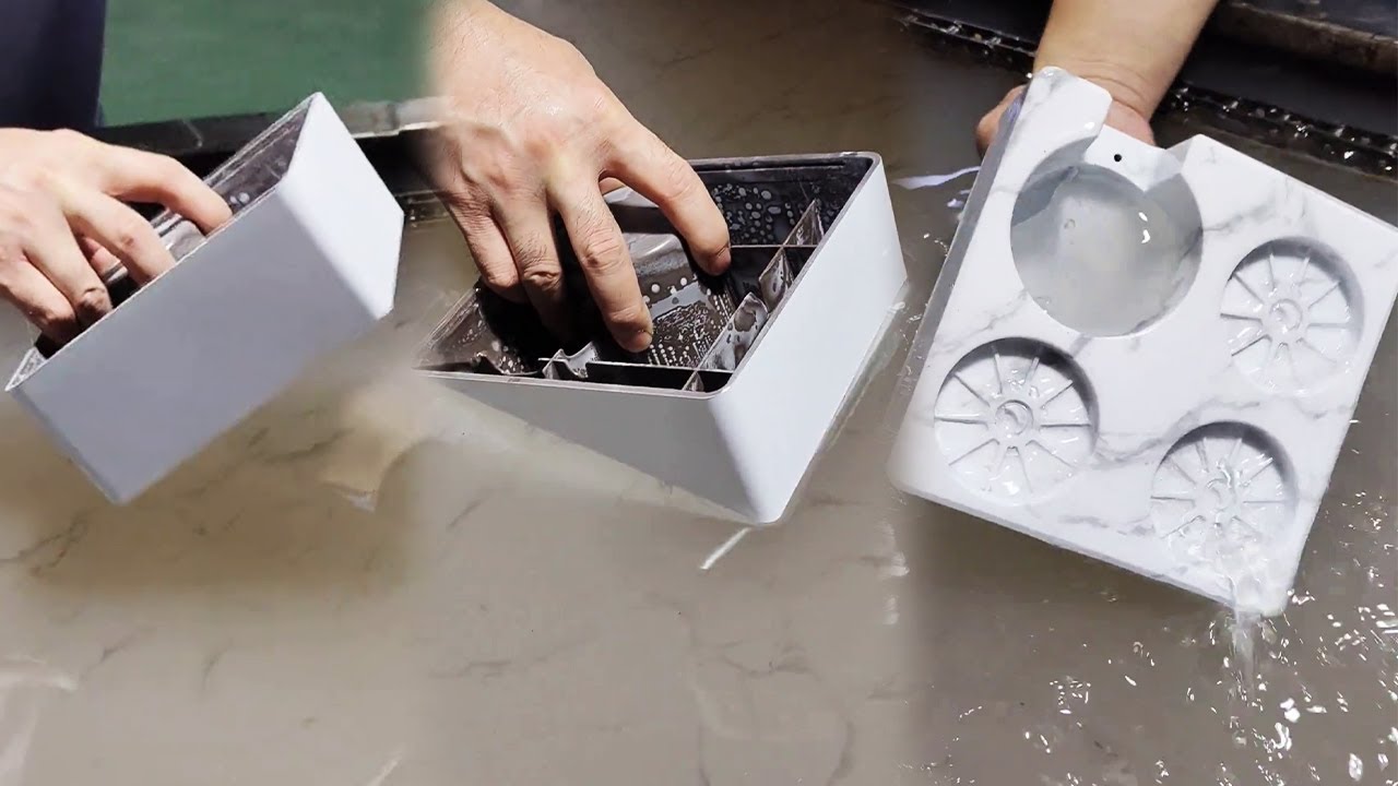 Factory assembly line water transfer printing, all kinds of patterns are available!